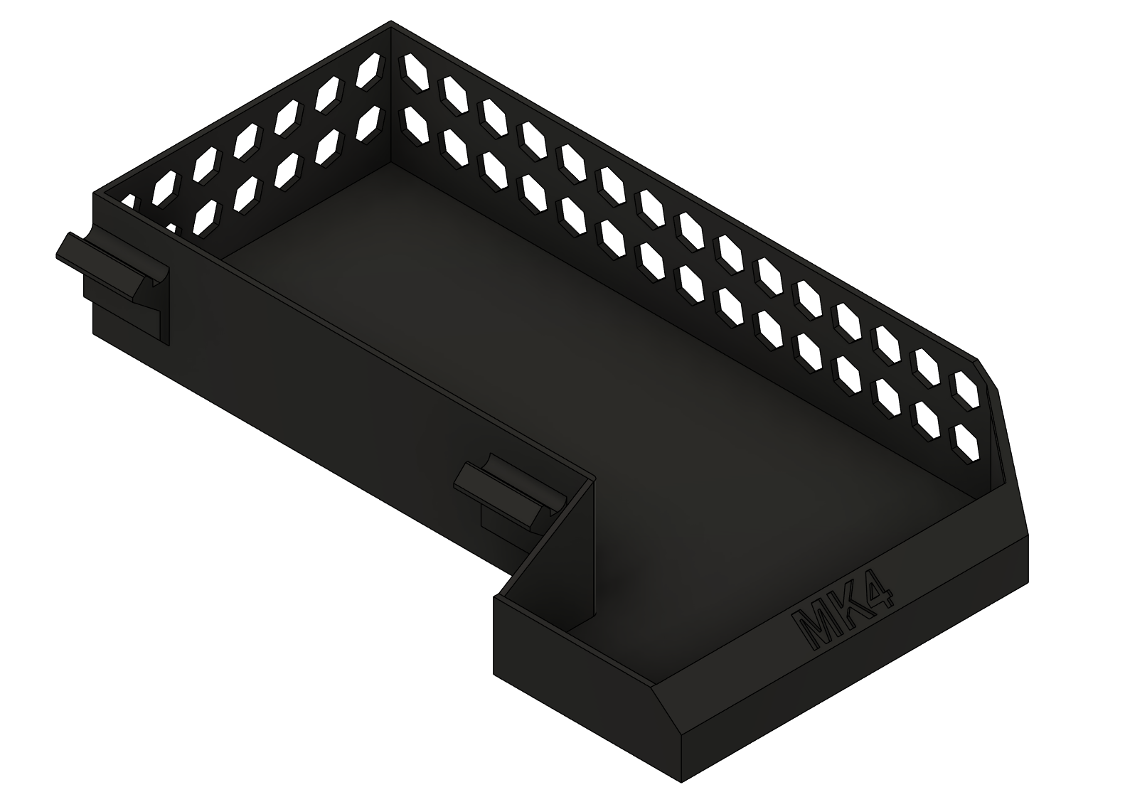 Prusa MK4 Trays with and Deboss by Jacob Download free STL
