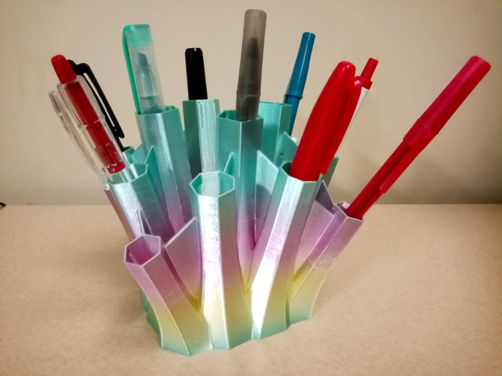 Quirky pencil holder