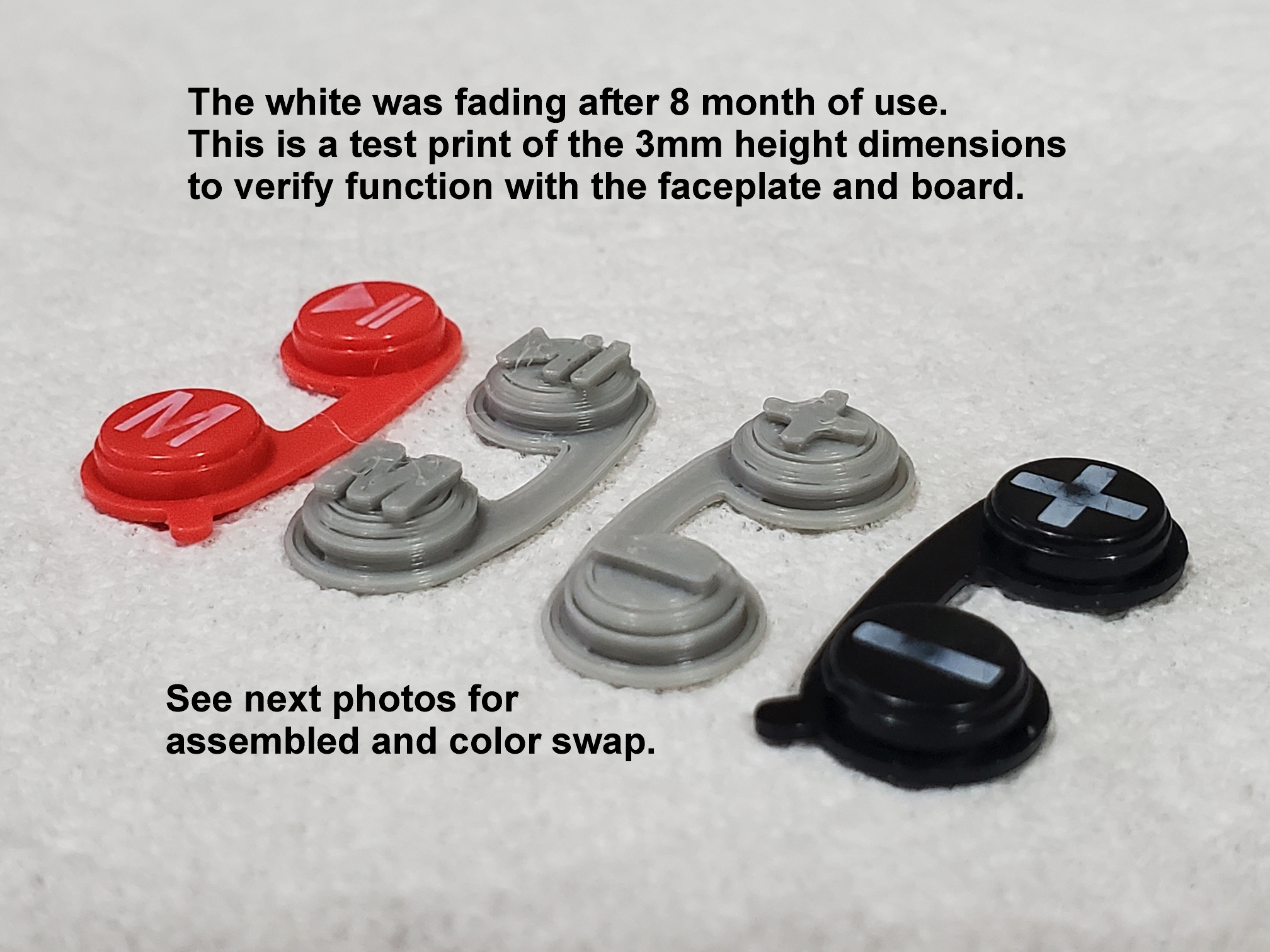 3mm set Polydryer Snapdryer buttons