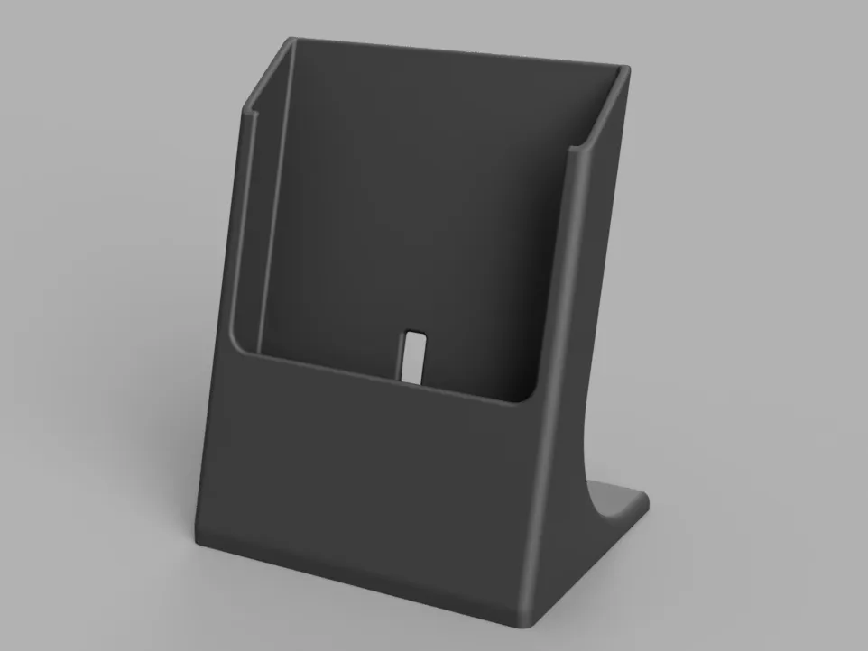 Universal Mobile Phone Stand with USB-C Charging (Parametric - Main Image