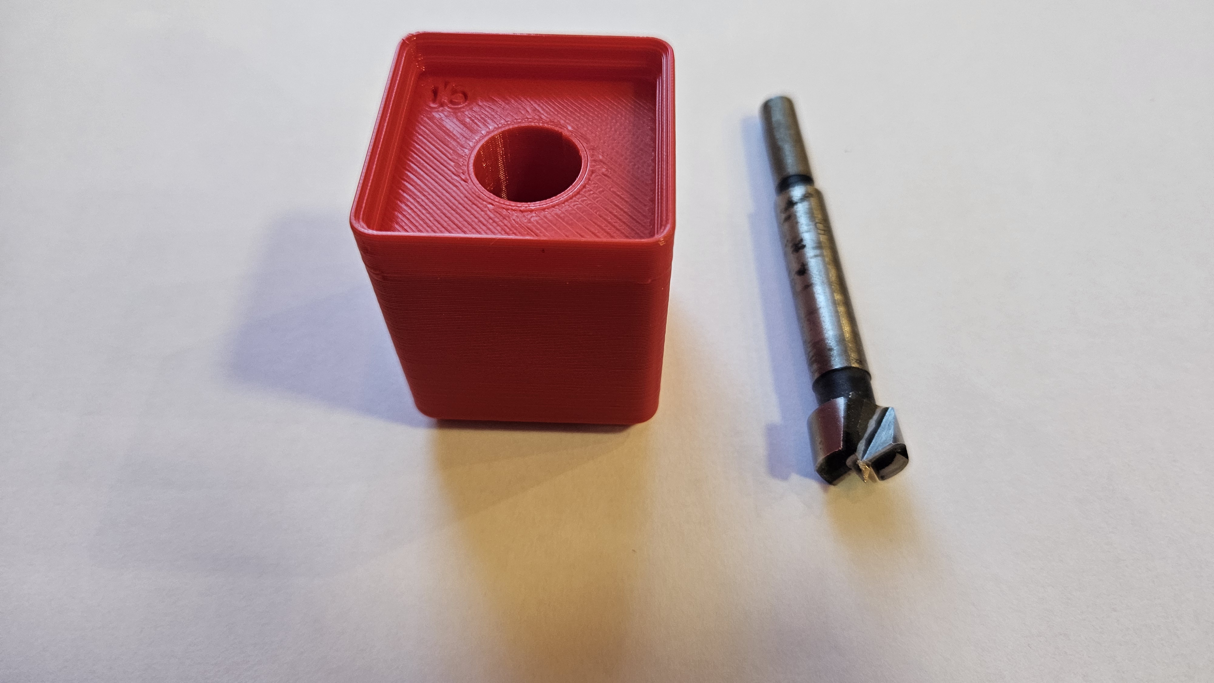 GRIDFINITY Forstner Drill Holder 15 mm by Chiram Download free STL