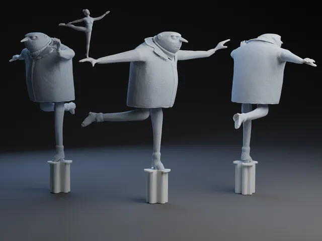 Drill Bit Ballerina Gru