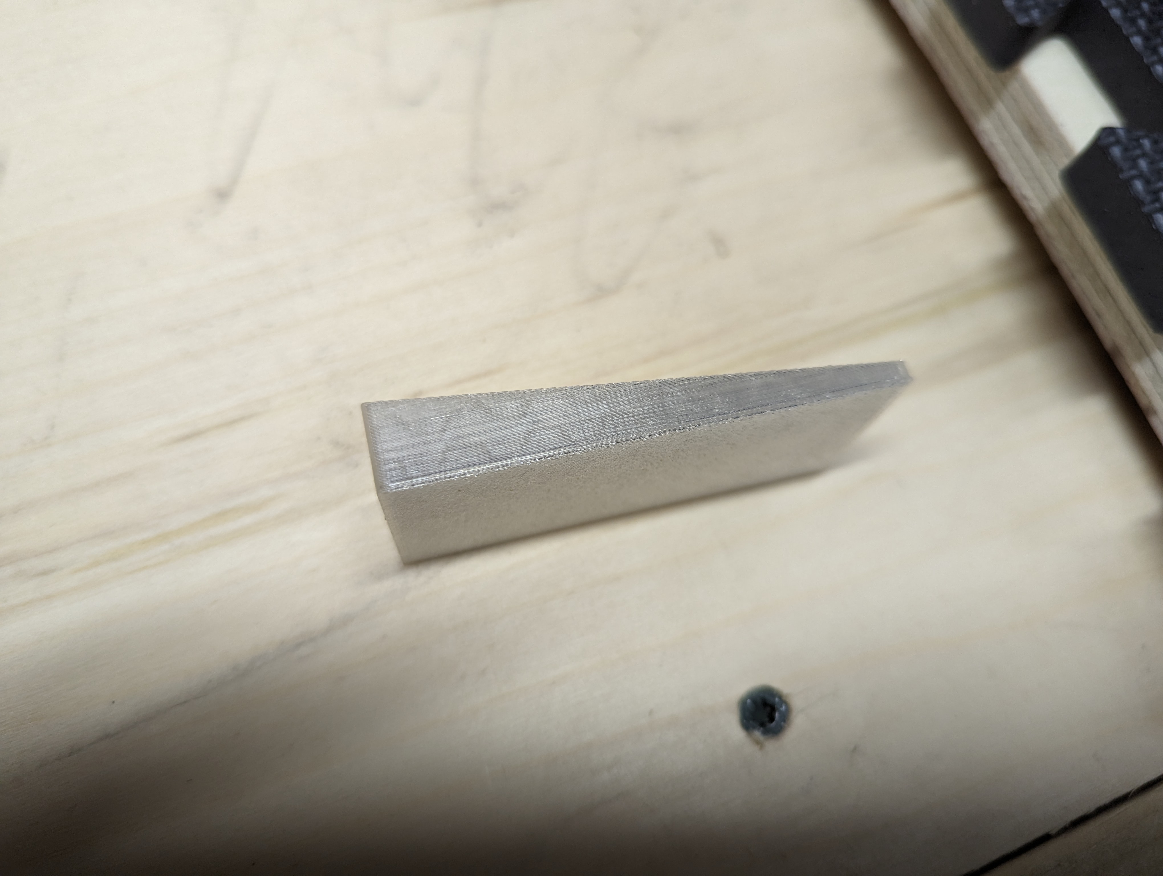 Small Wedge for use with a Turntable for my Qidi X-Max-3