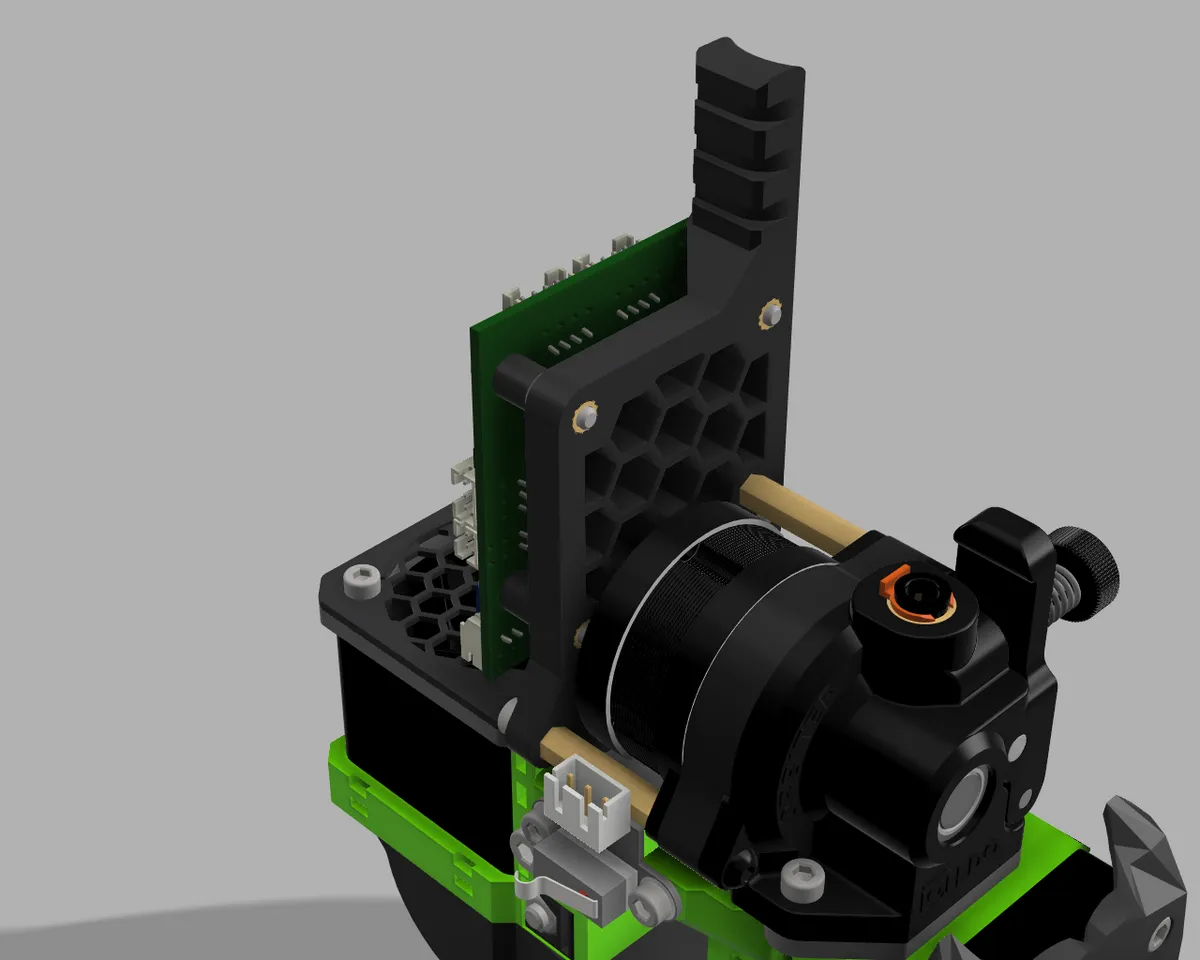 Duet 3 Tool Board 1LC Mount for RatRig Toolhead V1.0 Upgrade by