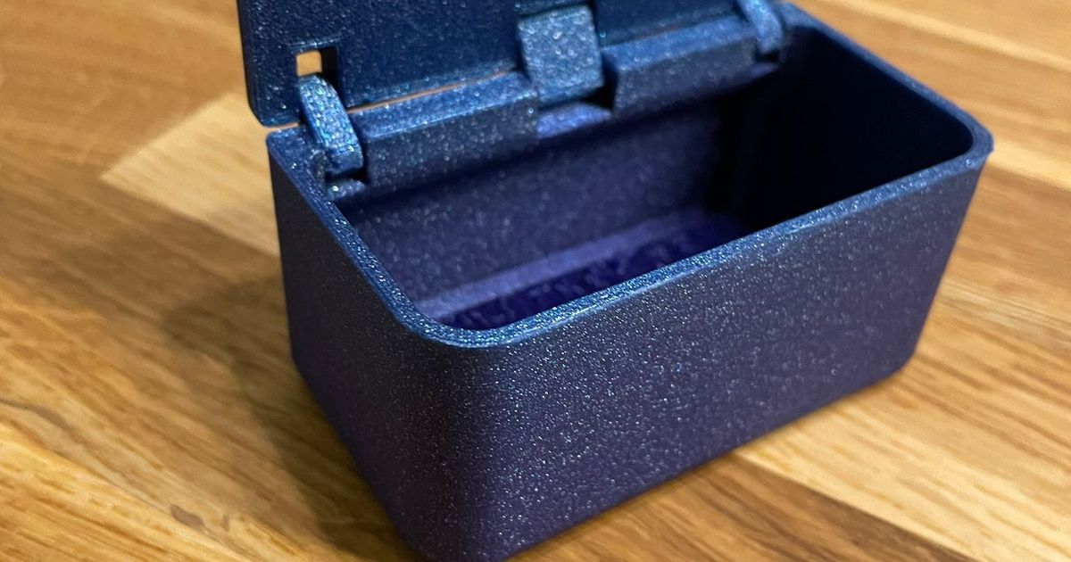 Print in place box with lid by jloebsack download free stl model