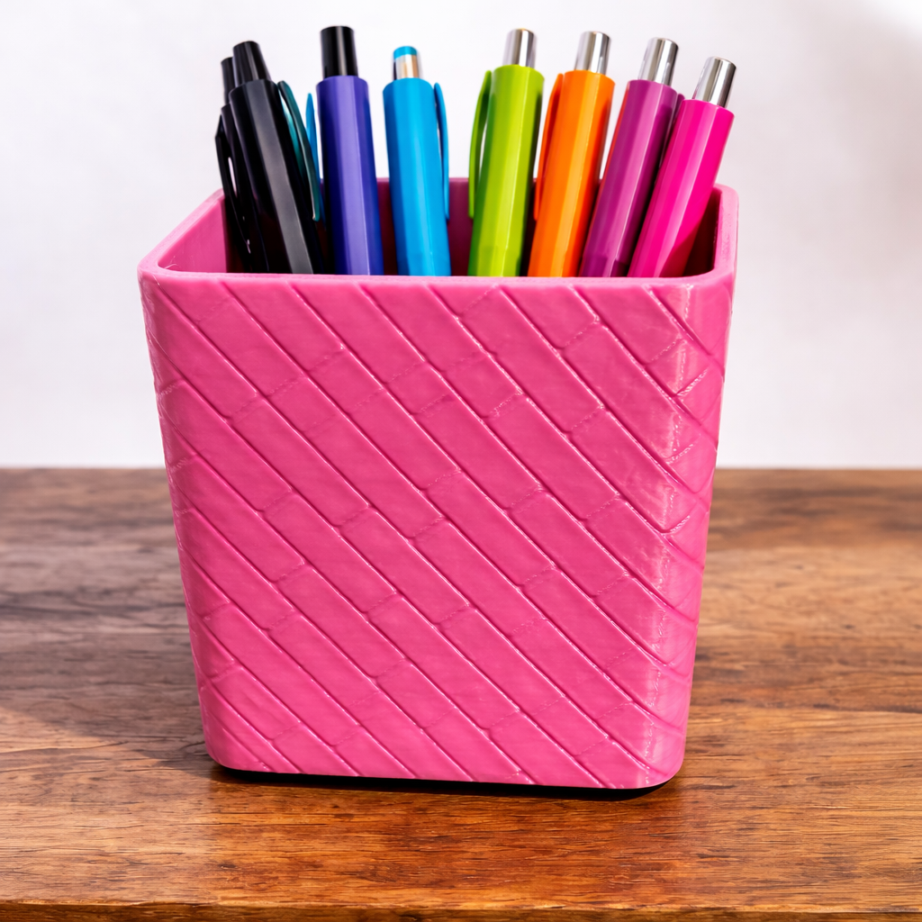 Miniatura 2 do modelo 3D Brick Pattern Storage Box
