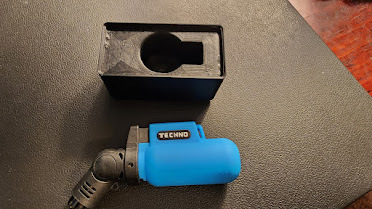 Gridfinity Techno Butane Torch Lighter Storage Bin