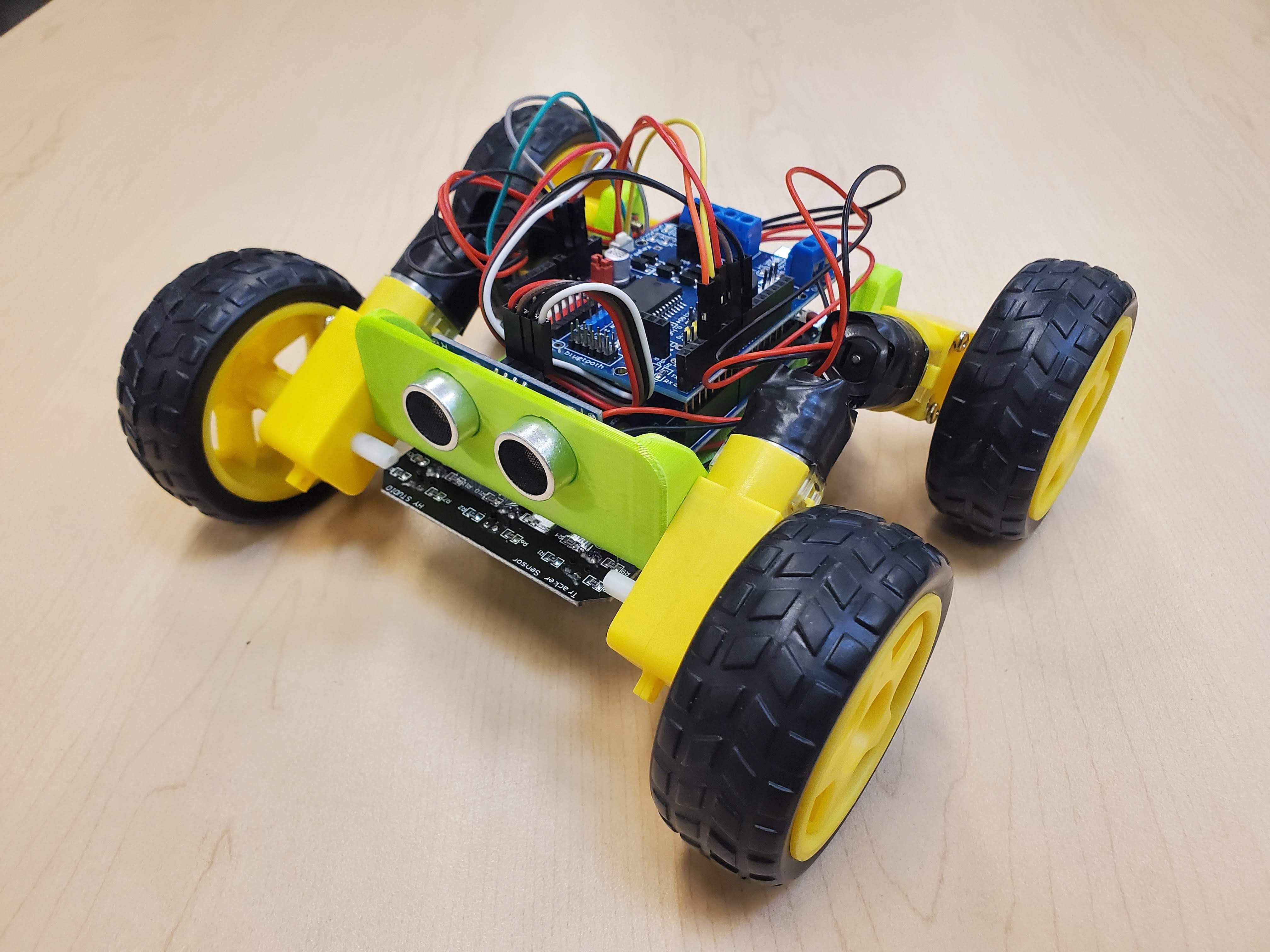 Arduino Car Chassis 4WD by Cruise Slater | Download free STL model ...