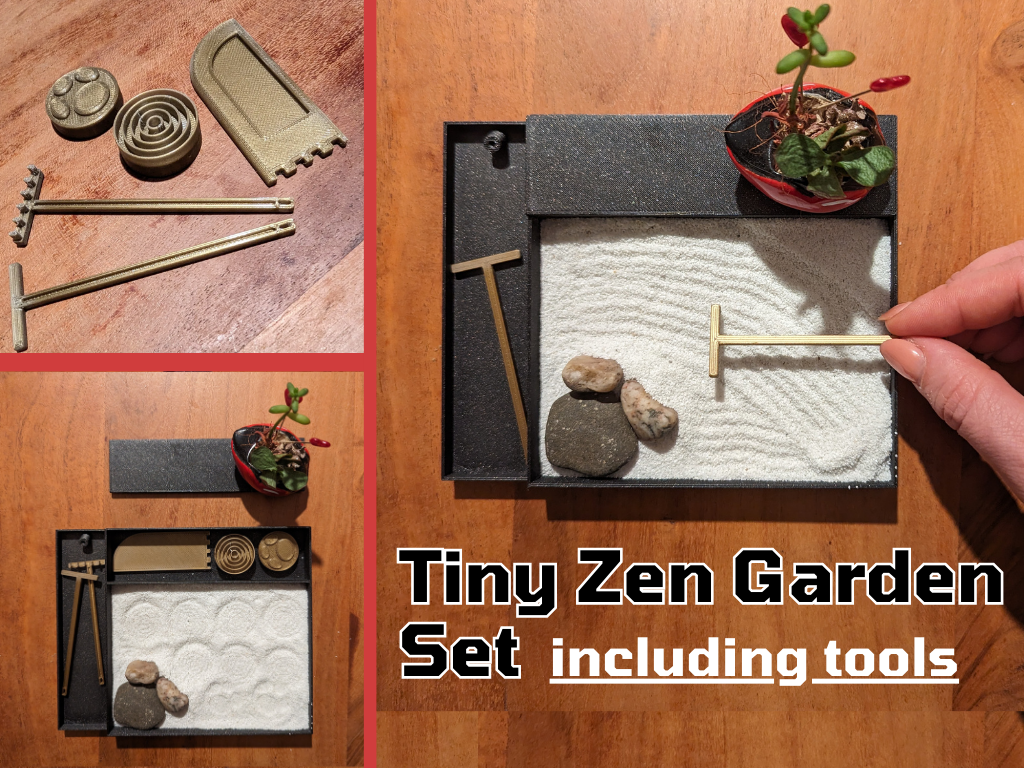 Tiny Zen Garden Set