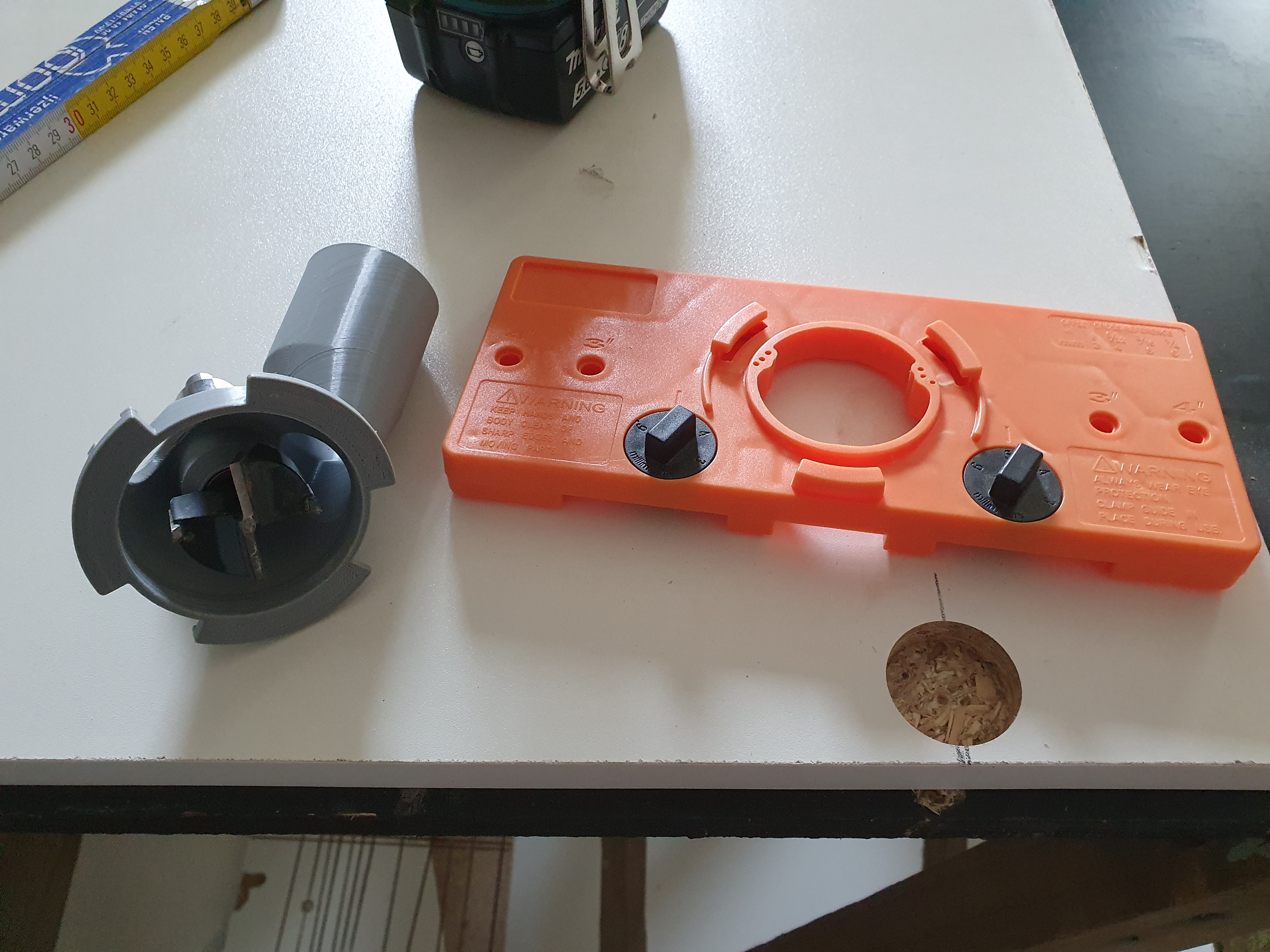 Drill tool for concealed hinge