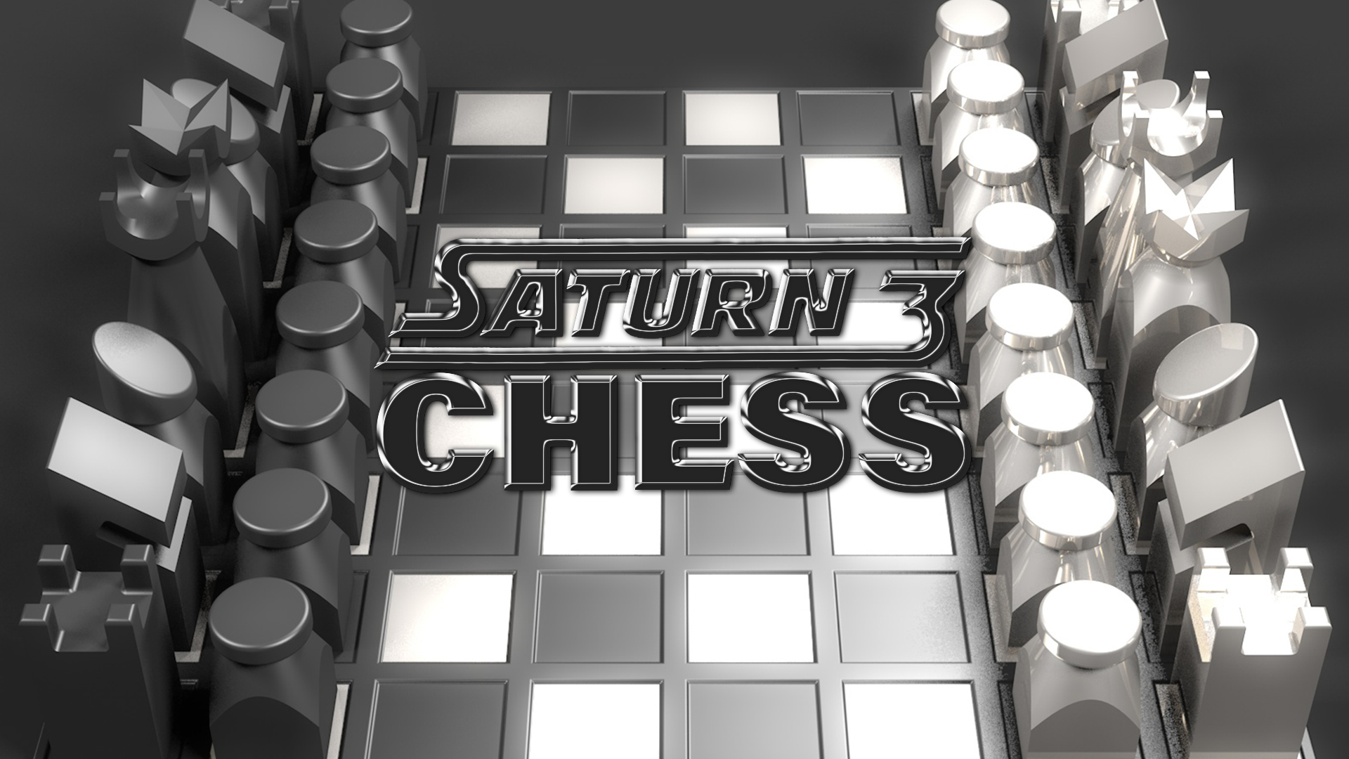 Chess pieces from SATURN 3 (1980) Movie, Supportless (FDM friendly)
