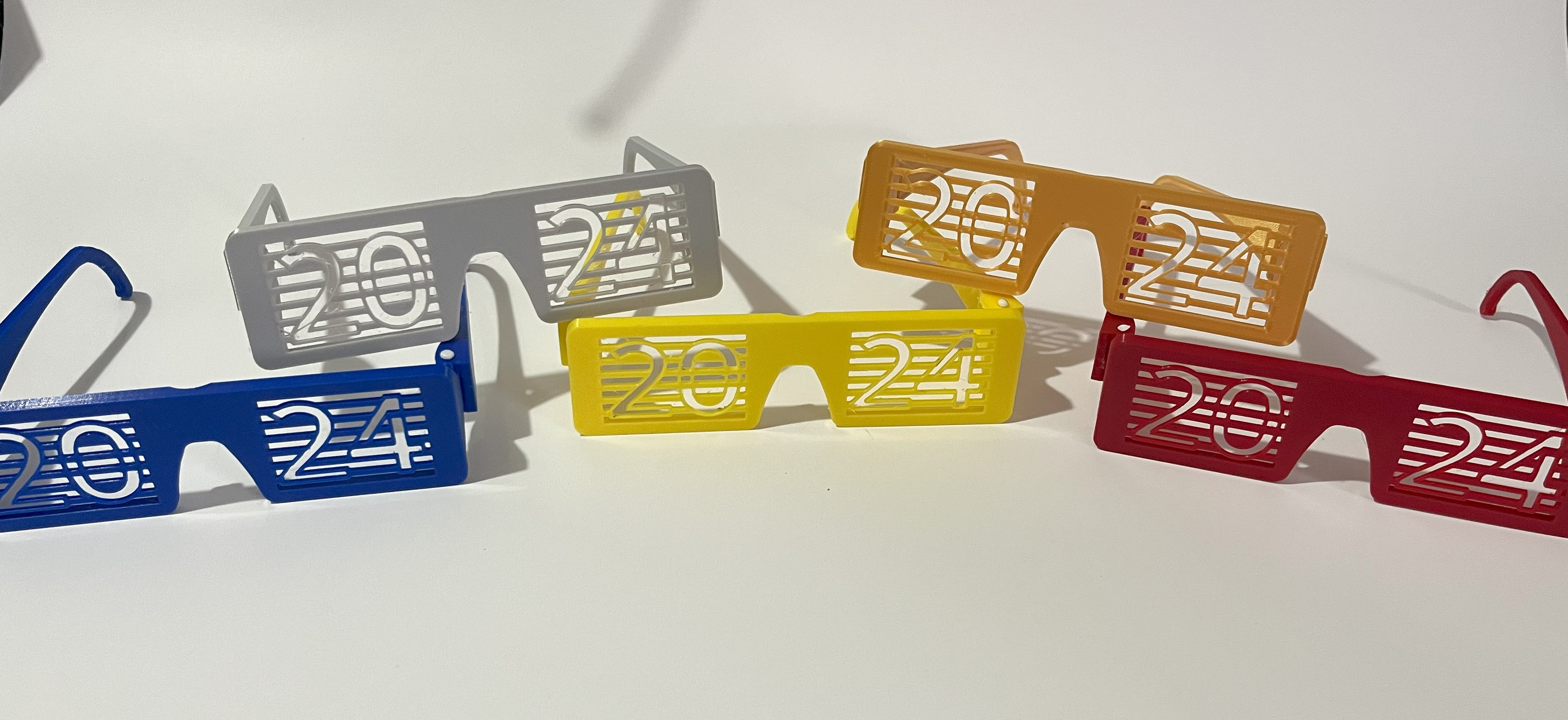 2024 New Year's glasses