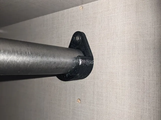 Clothes Rail bracket 25mm - System 32