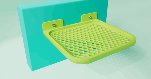 Dishwasher Pod Mountable Shelf by Jordy | Download free STL model ...