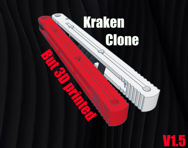 Kraken Clone but 3D printed