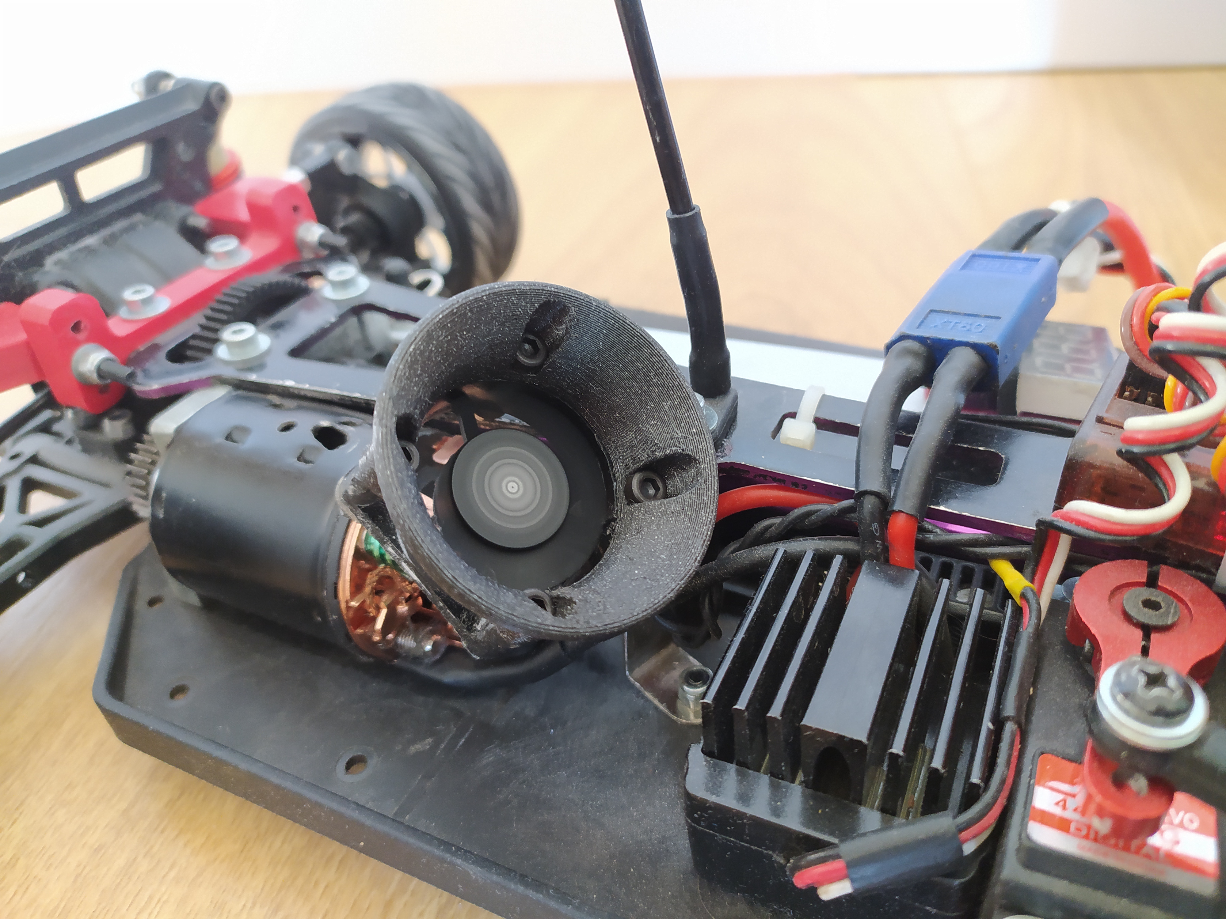 30mm 25mm Fan Air Funnel RC Car drift yokomo traxxas xray schumacher