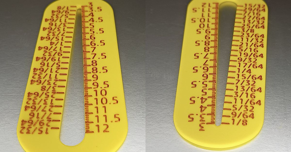 Drill-Plug-Wire Gauge by Wim V | Download free STL model | Printables.com