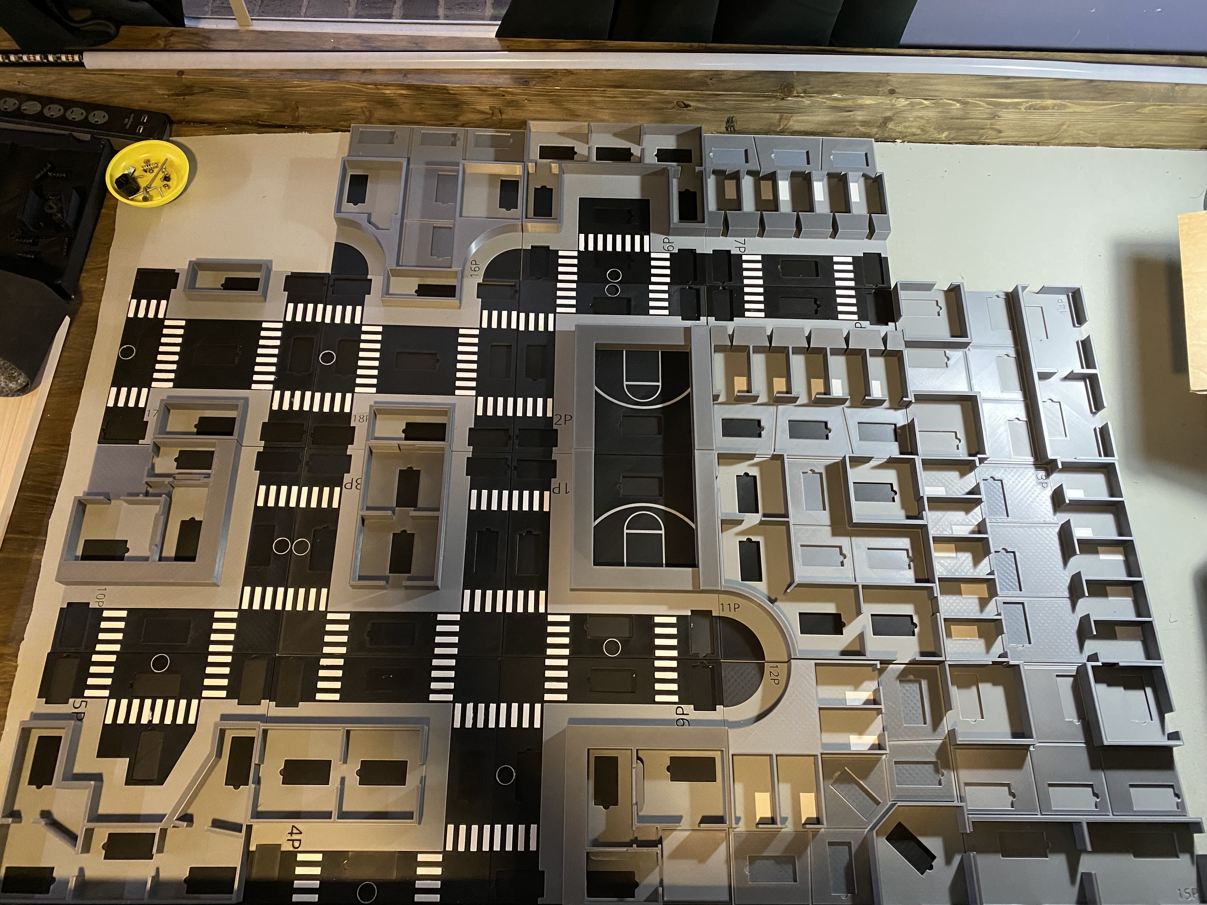 Zombicide Prison Outbreak Tiles