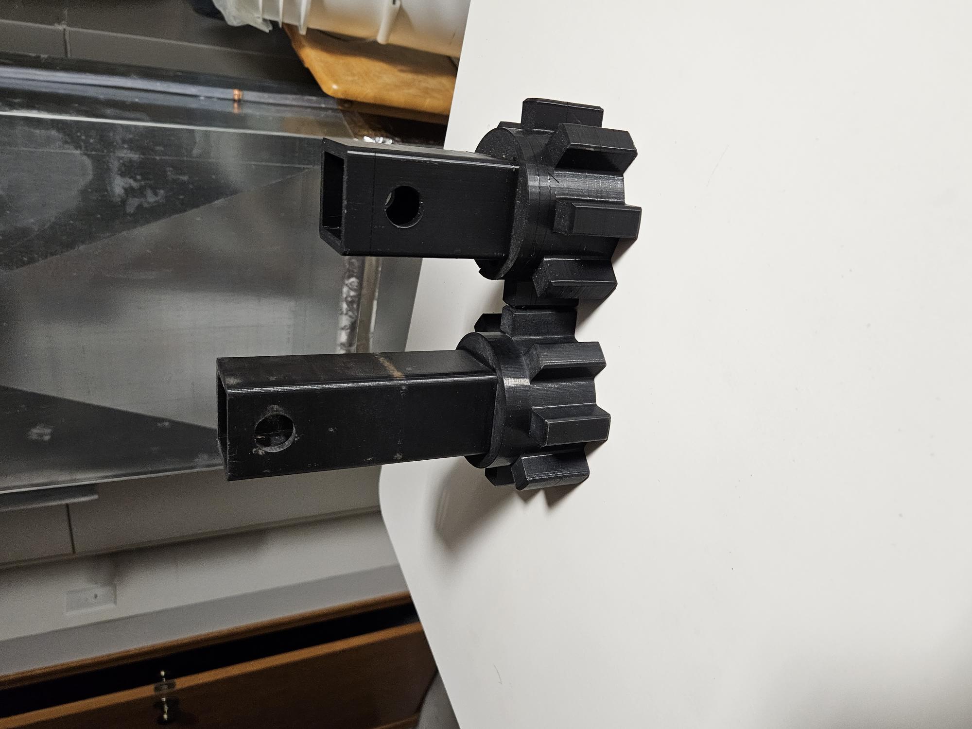 Class IV AR-15 trailer hitch cover.
