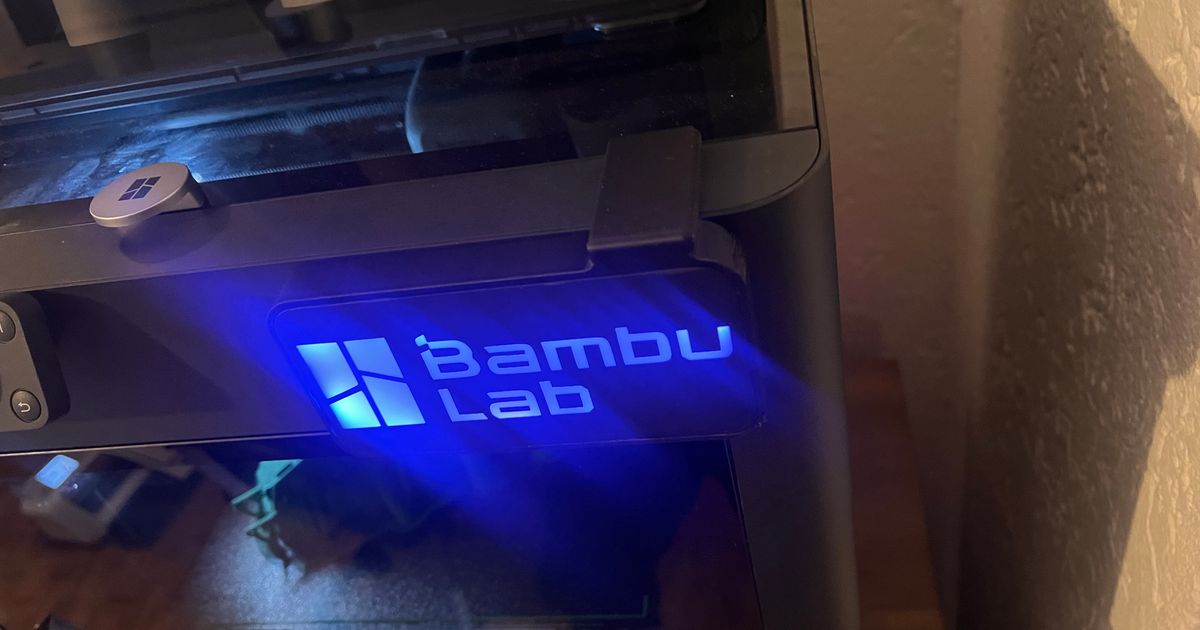 LED Lightbox : r/BambuLab