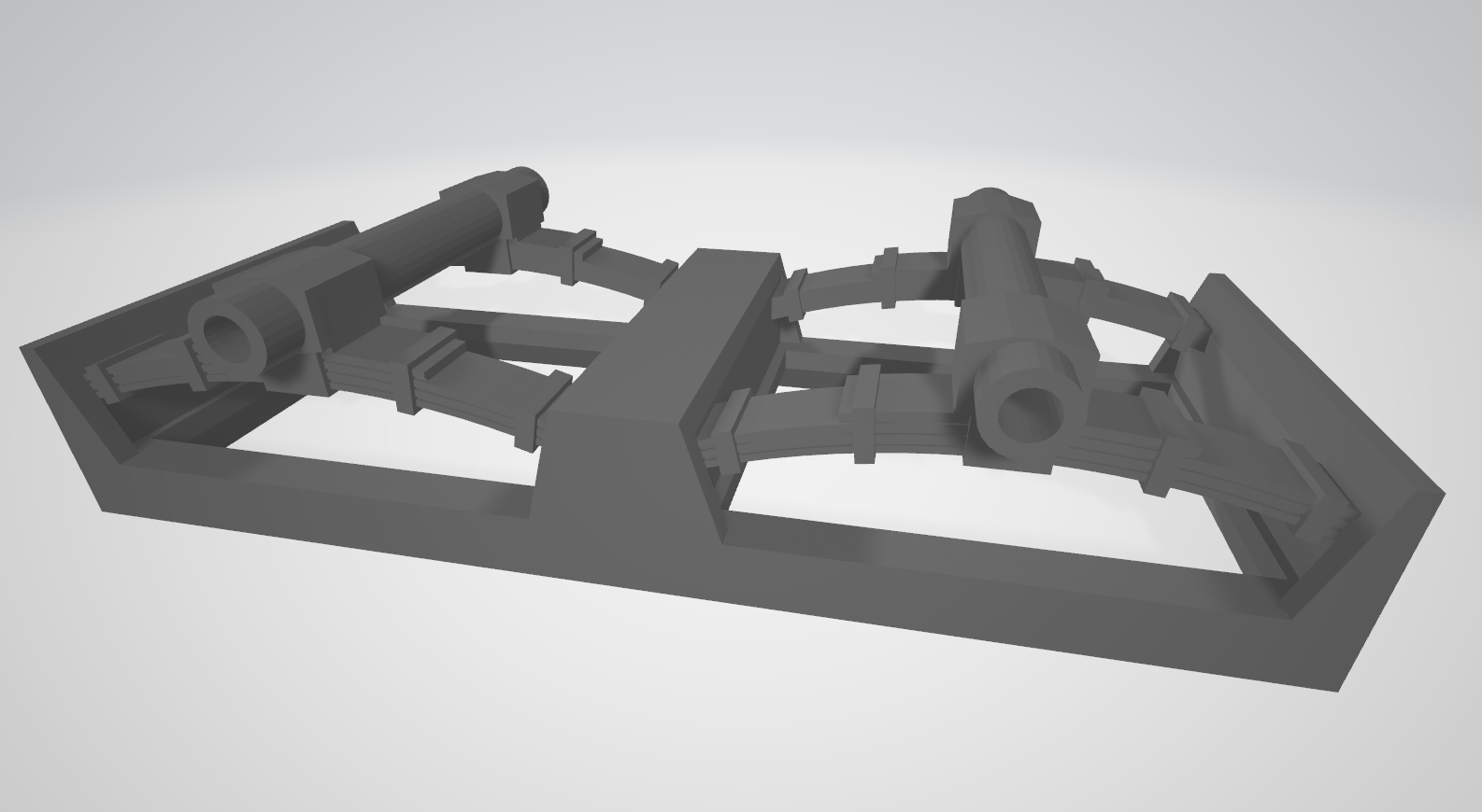 Container Chassis truck for 3mm axle - SMO
