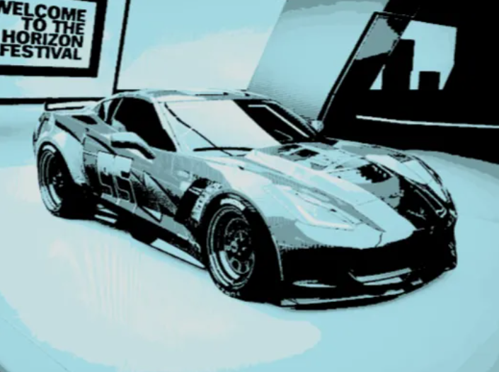 lightning McQueen Chevrolet c6