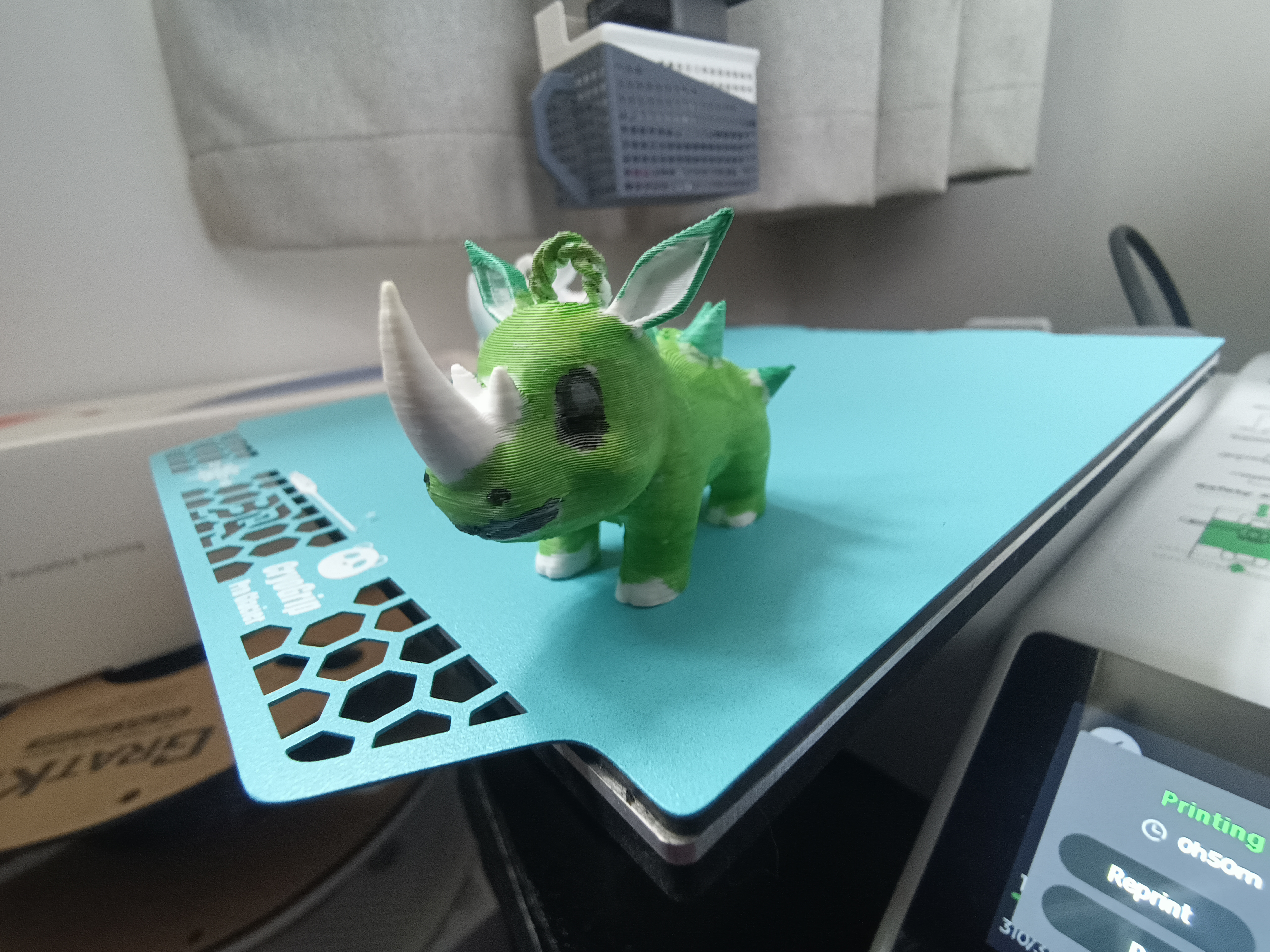 My Little Rhino Keychain