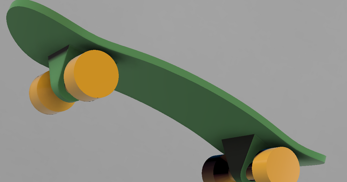 Finger Skateboard by Hako85 Download free STL model