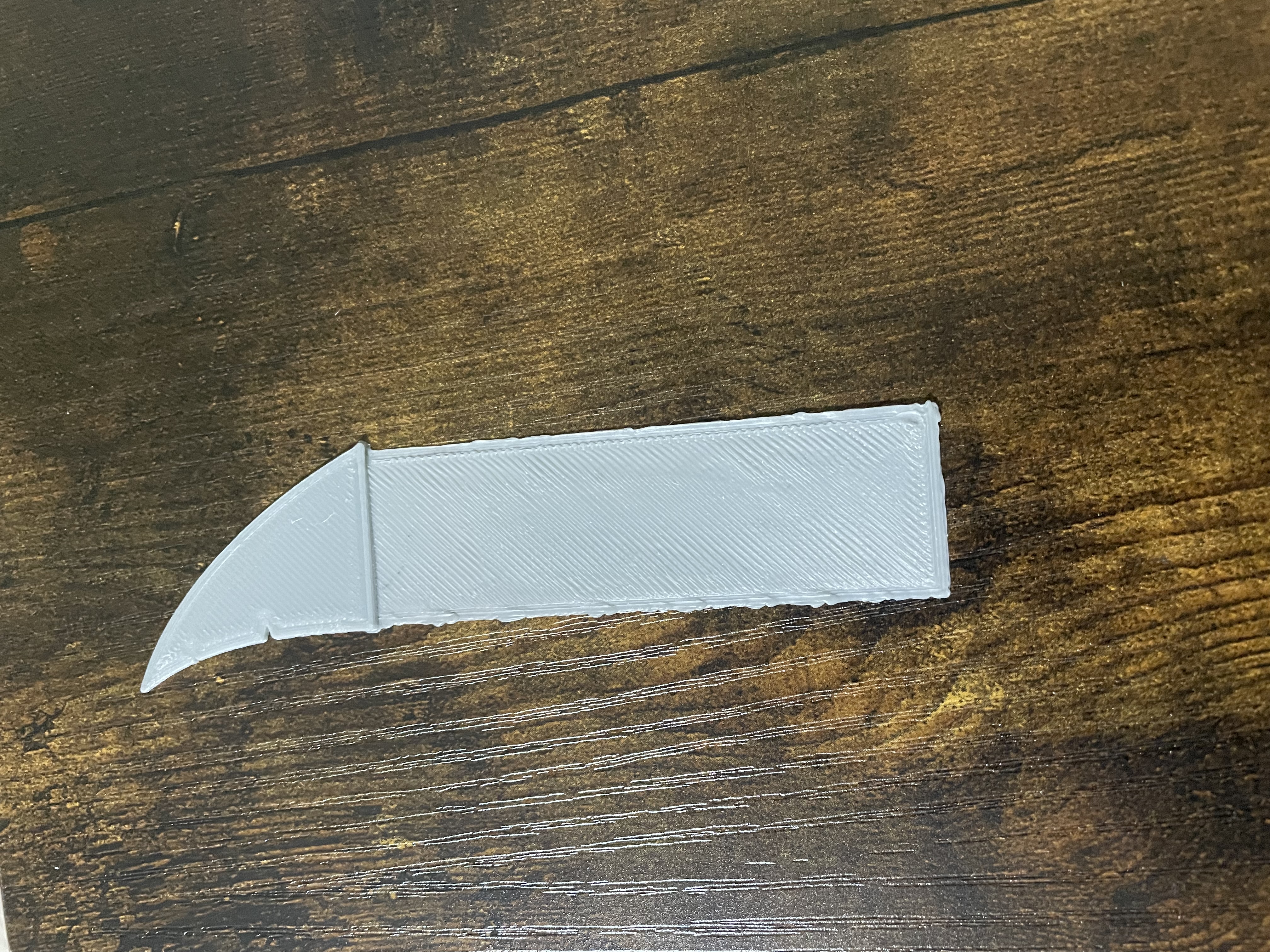Miniatura 2 do modelo 3D shark fin bookmark