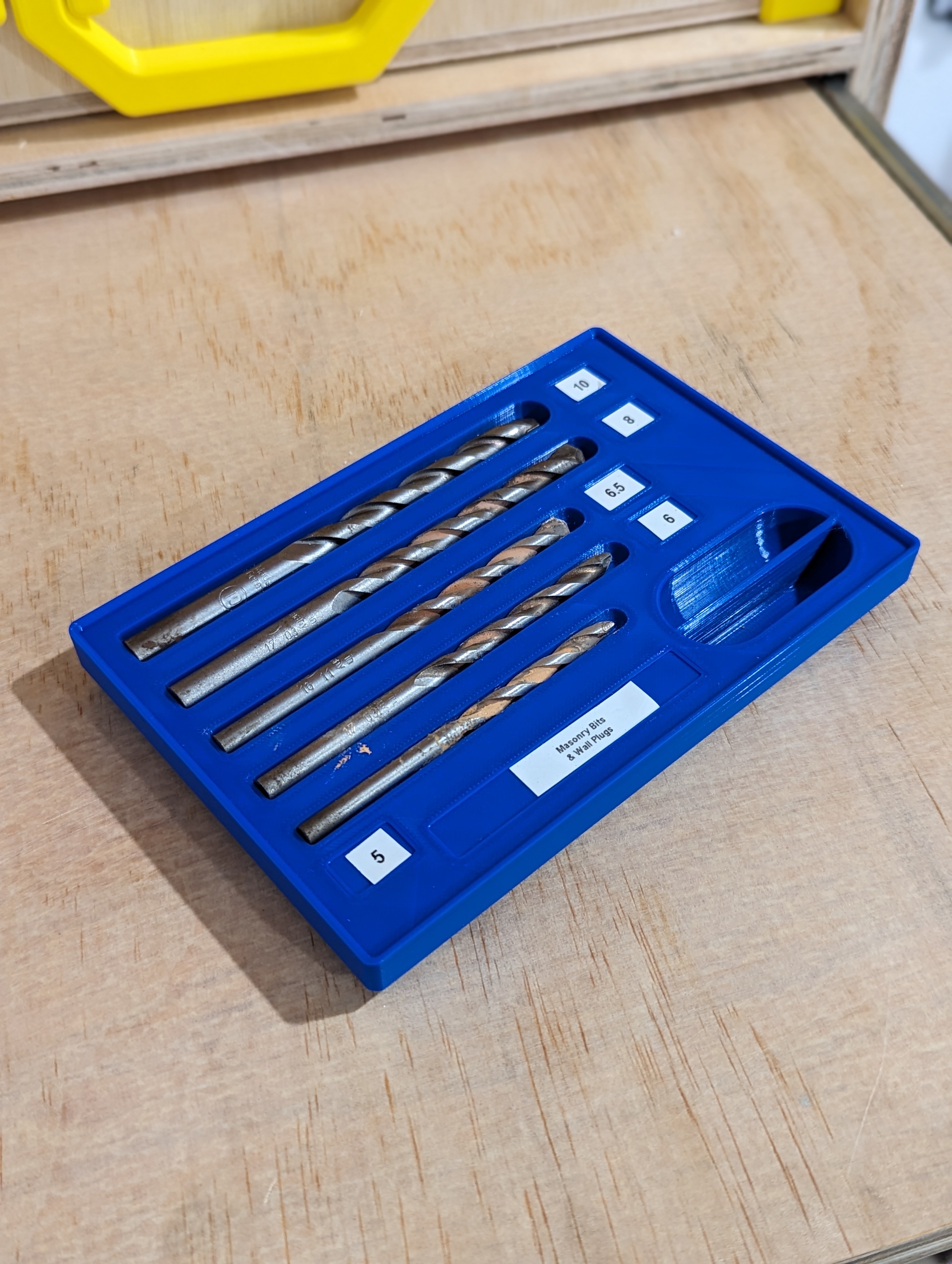 Masonry Bit Holder for Alexandre Chappel Storage System