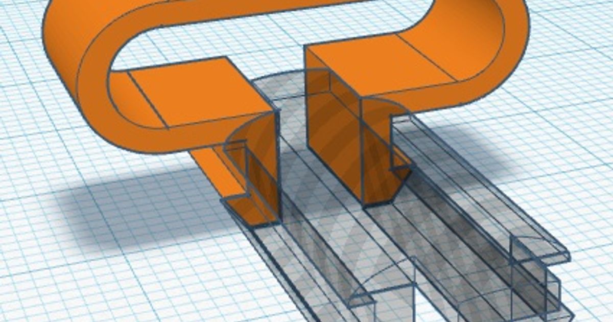 lcd ribbon cable clip (final) by j3zm0n7e Download free STL model