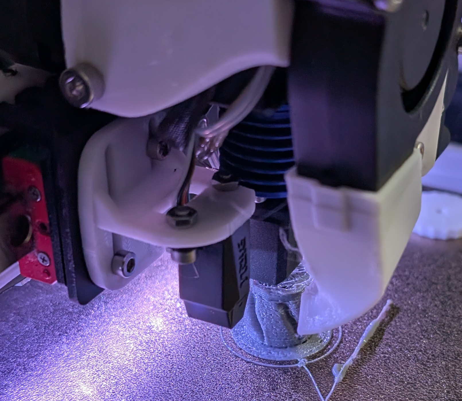 BTT MicroProbe mount to suit Kingroon KP3S 3.0