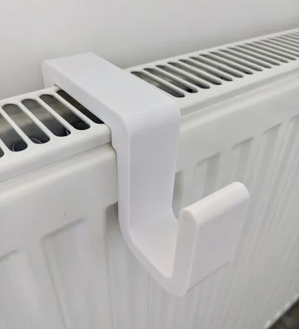 Radiator hook (for drying rack storage)