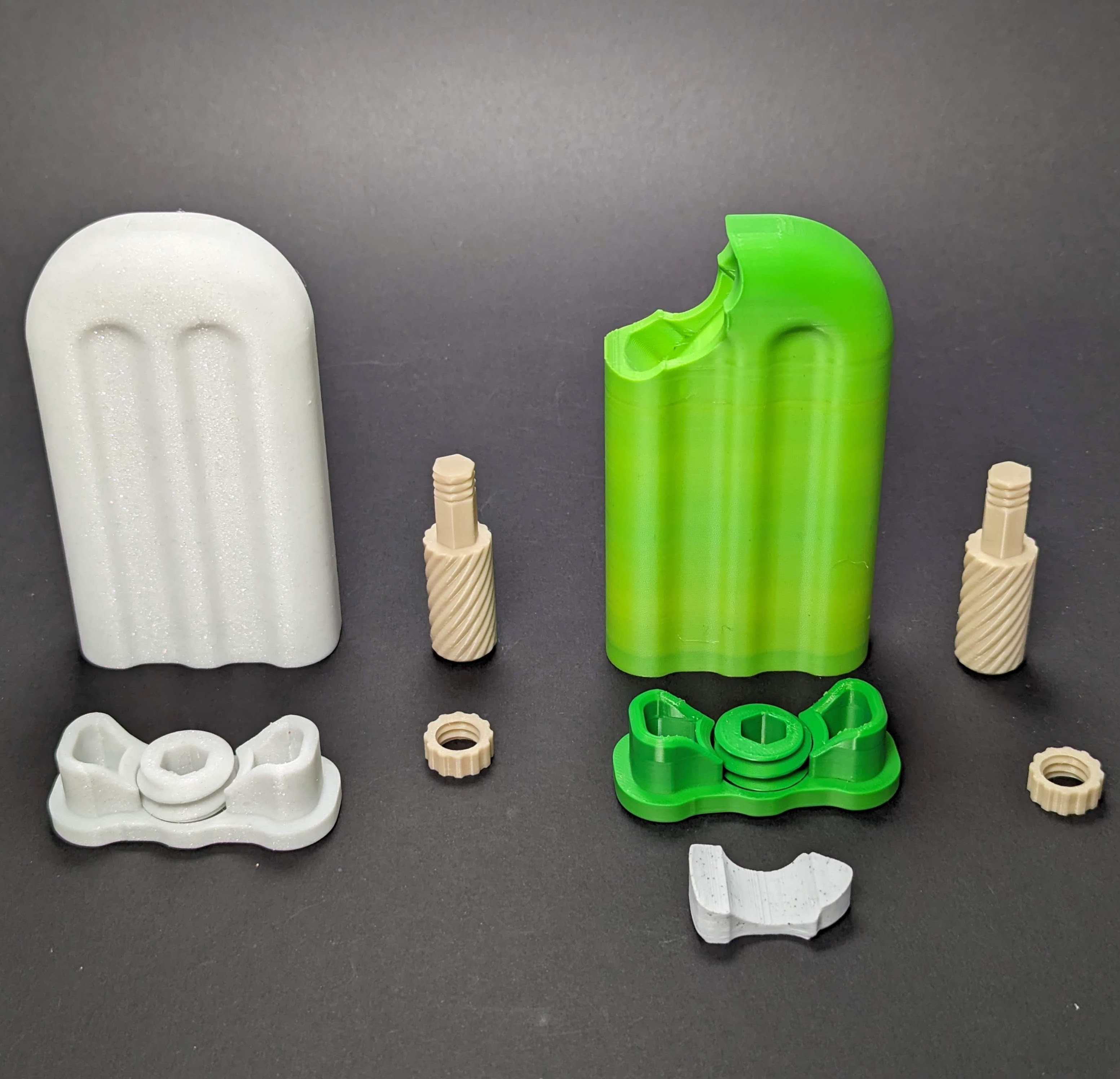 Popsicle Box (single-material print!) by Clockspring | Printables Store