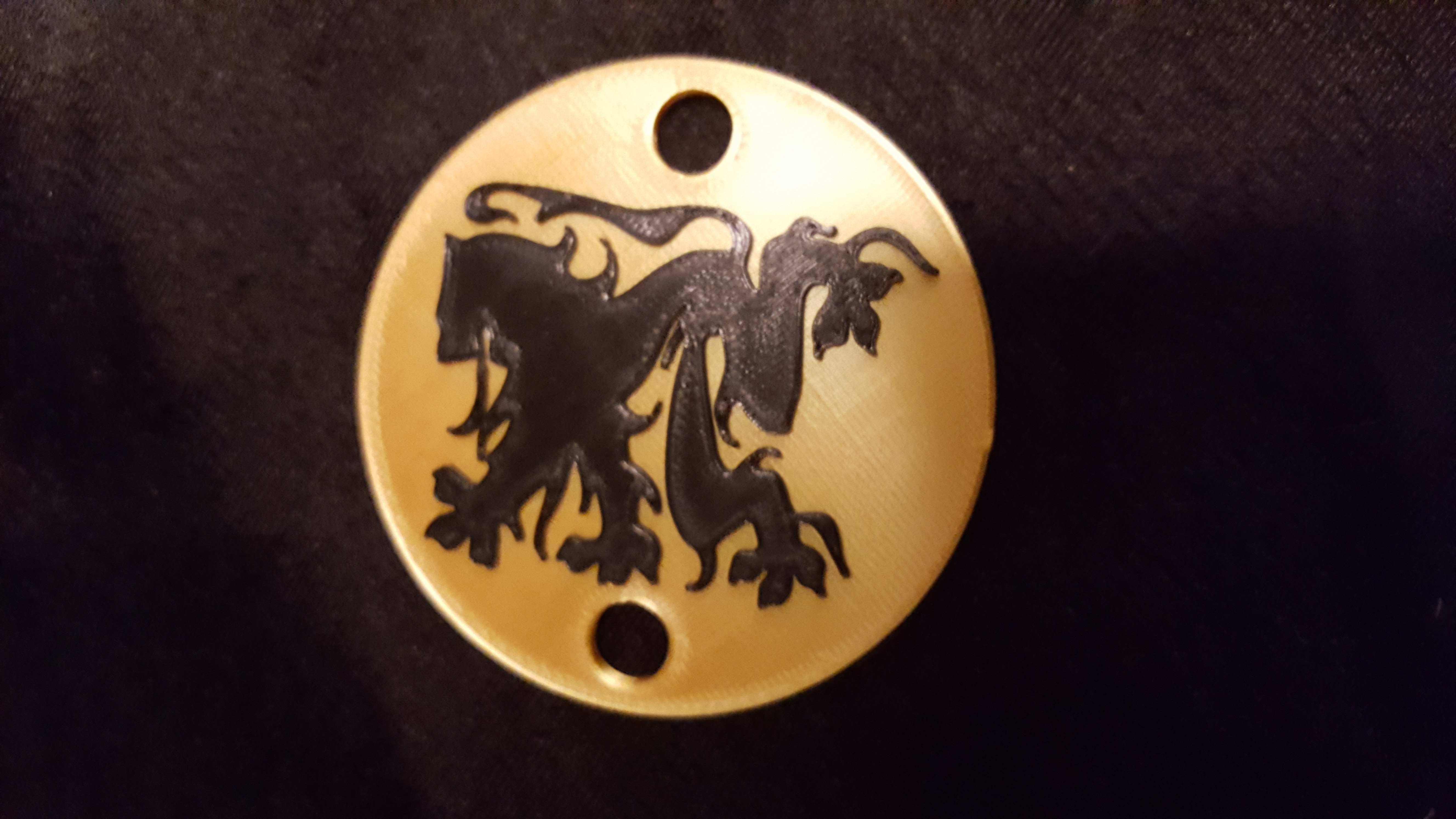 Medallion - Flemish Lion / Vlaamse Leeuw