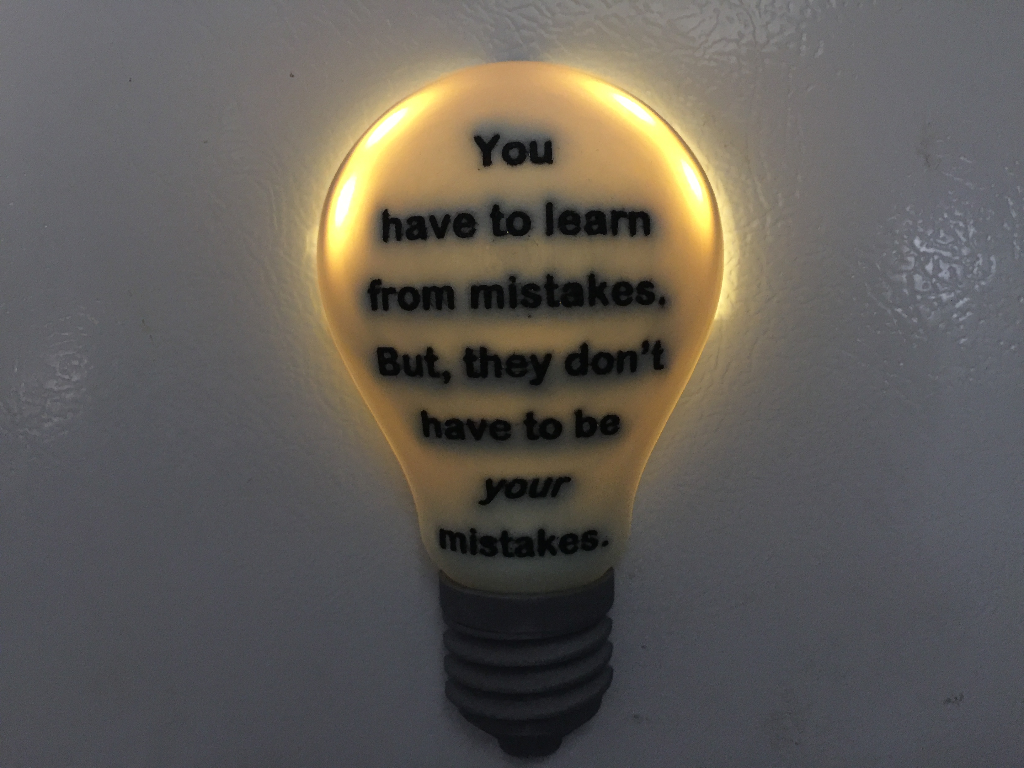 Mistakes Bulb