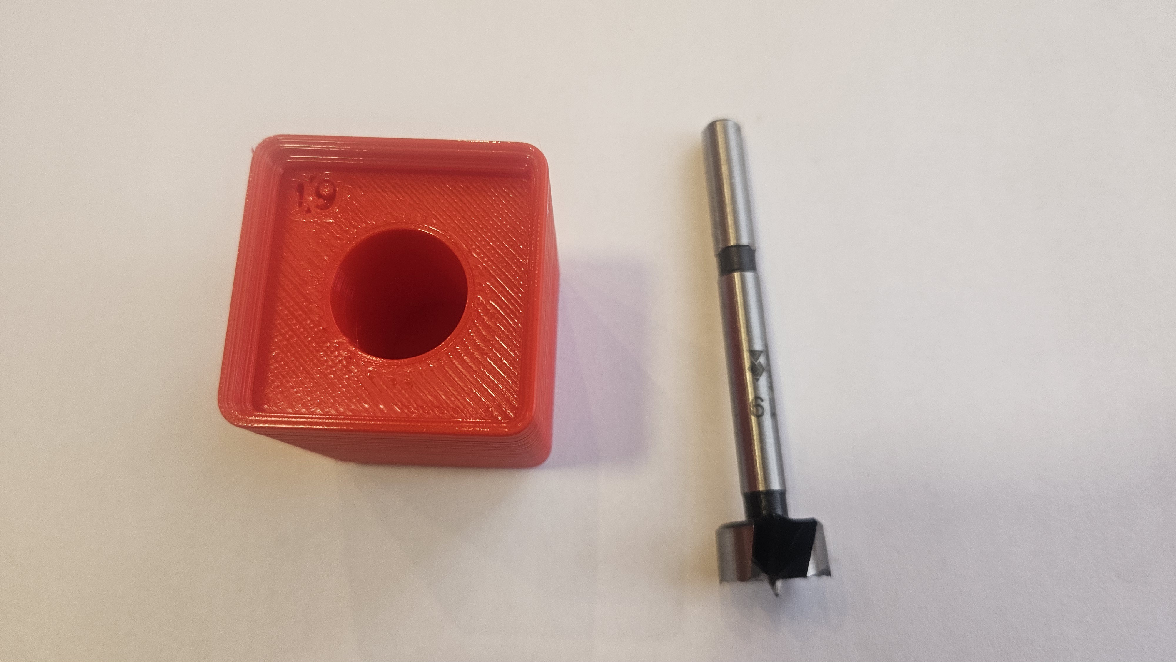 GRIDFINITY Forstner Drill Holder 19 mm