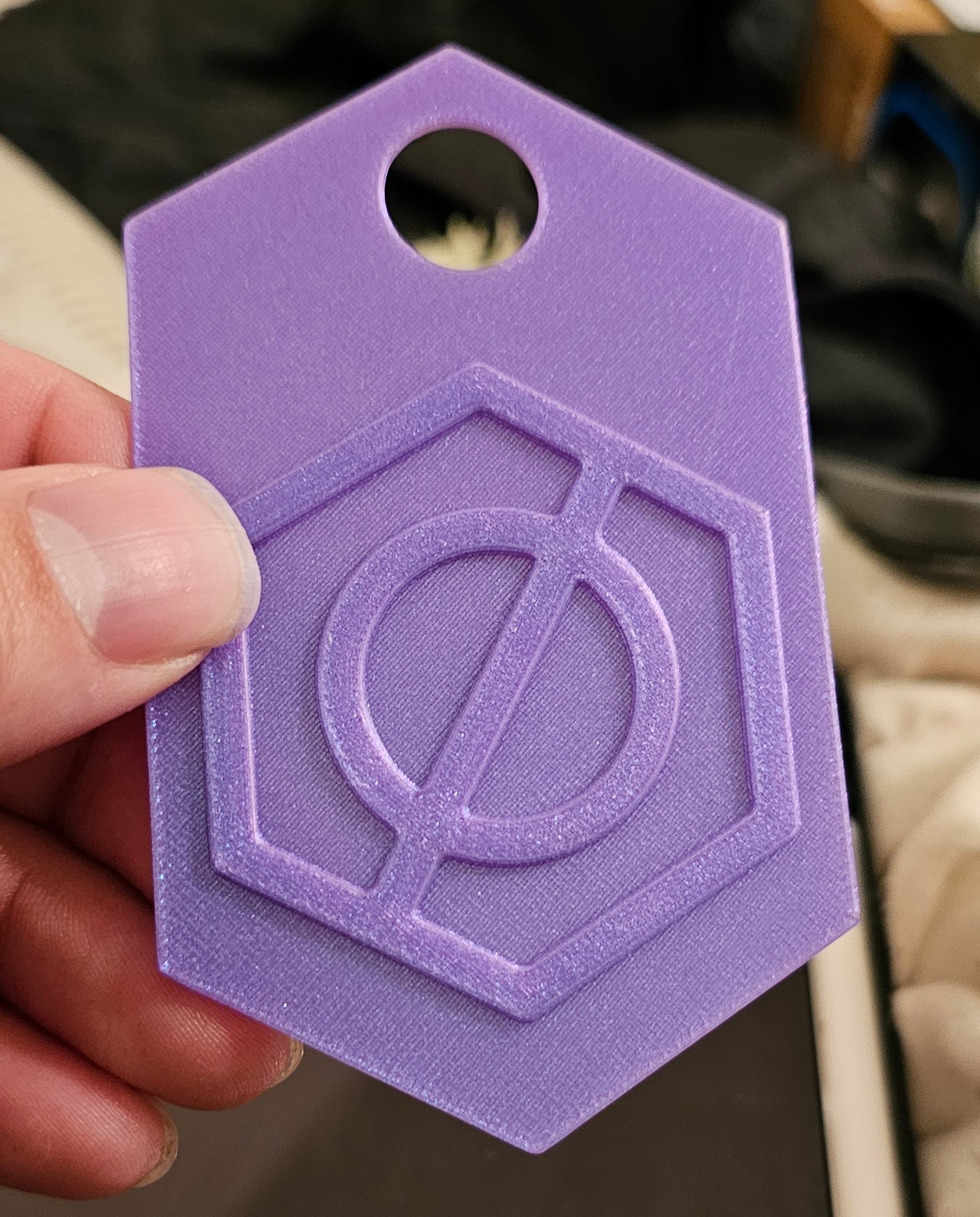 Exnihiloprints Keychain