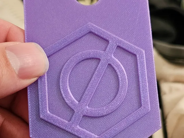 Exnihiloprints Keychain