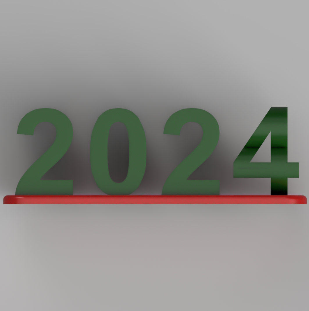 2023 To 2024 By Satellietje Download Free STL Model Printables Com   2024 