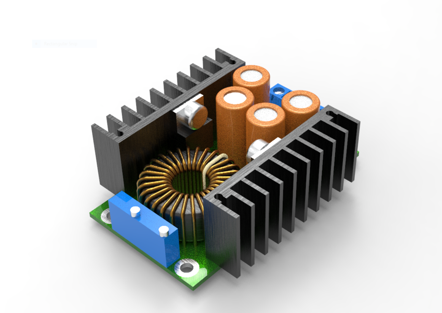Adapter Parkside + step-down  Converter — miniatura 4