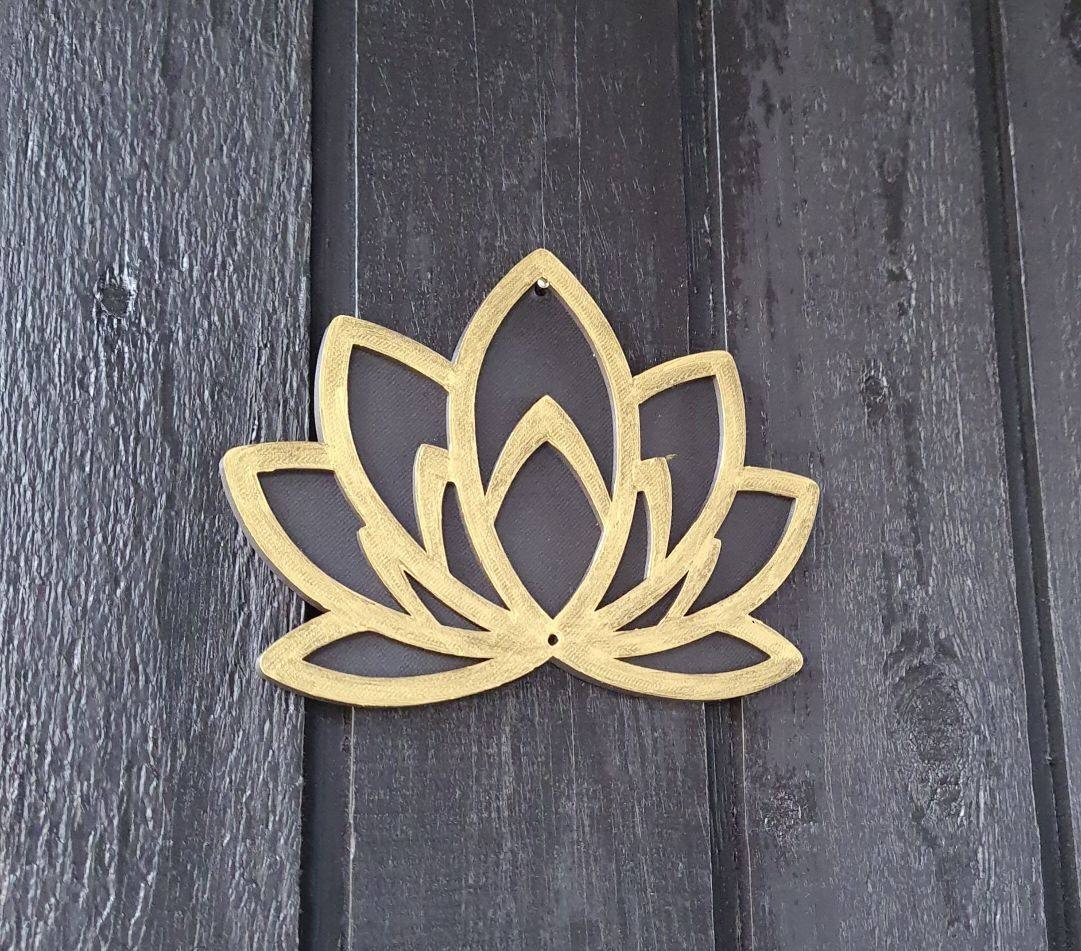 Lotus wall hanging decoration