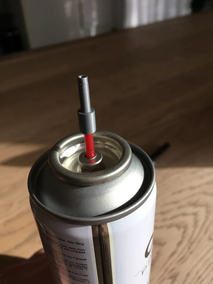 Lighter Gas Refill Nozzle Adapter by MK_Design | Download free STL model