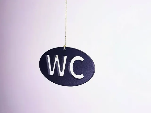 Bathroom sign / WC sign