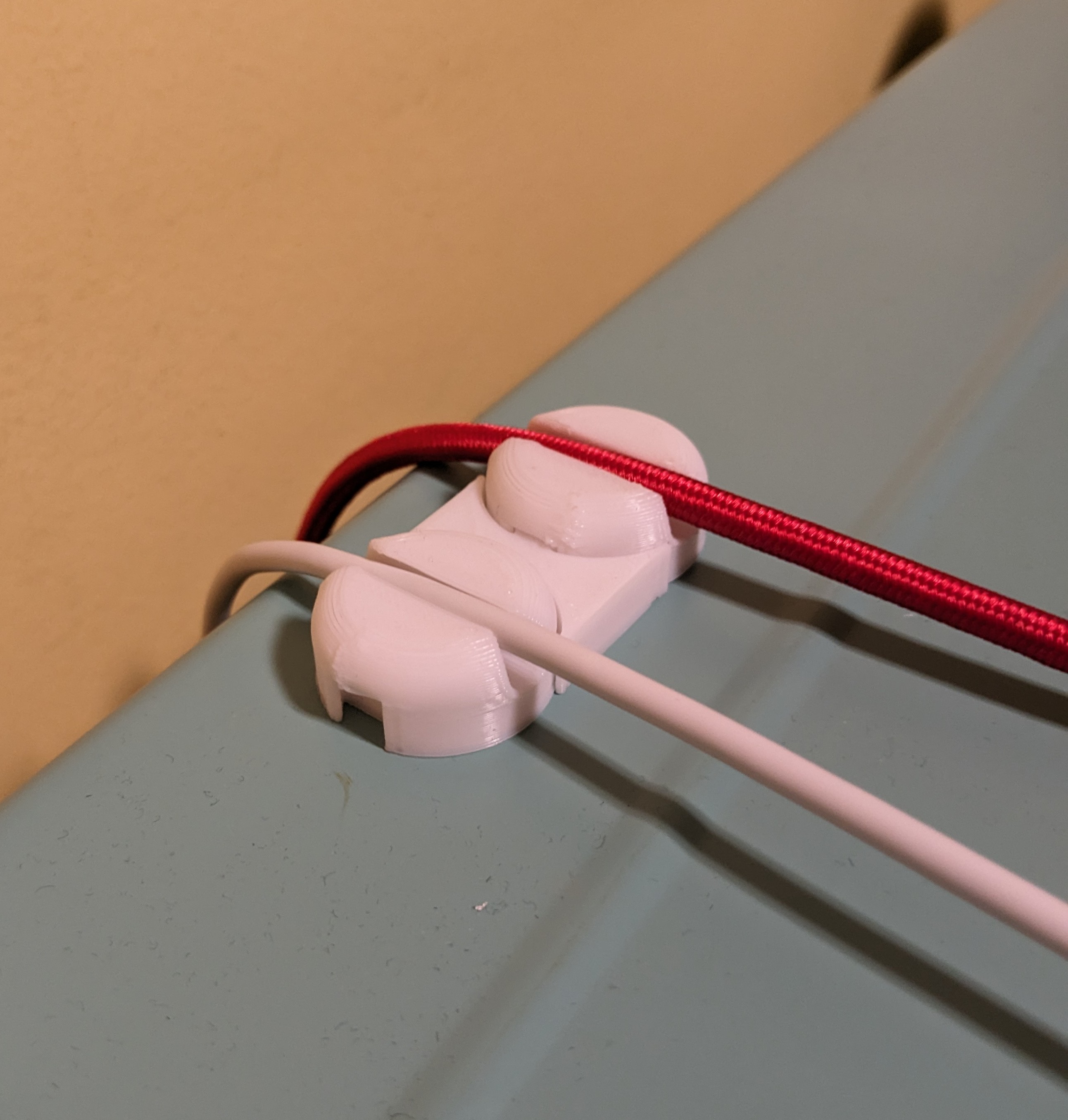 Miniatura 5 do modelo 3D Modular cable holder