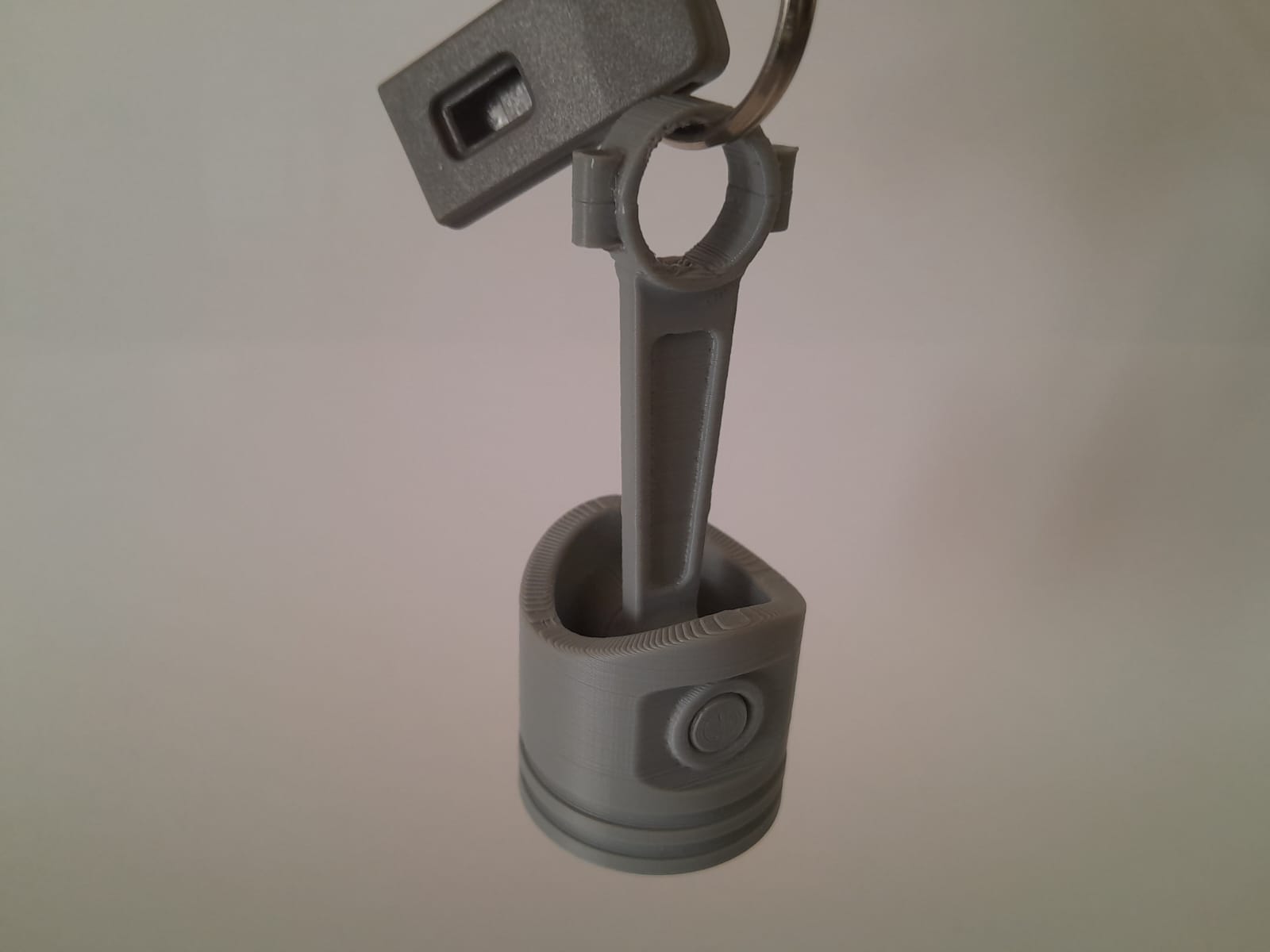 Piston Keychain by TheBigHotDog Download free STL model