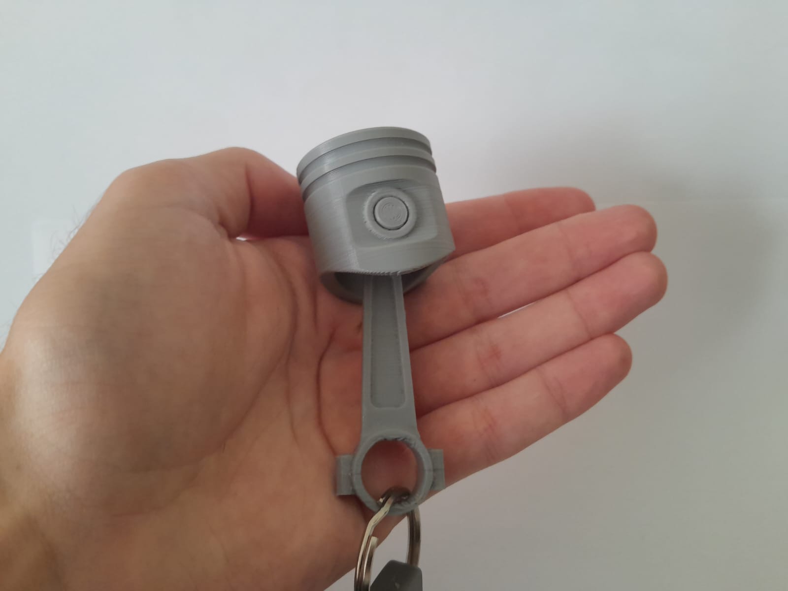 Piston Keychain by TheBigHotDog Download free STL model
