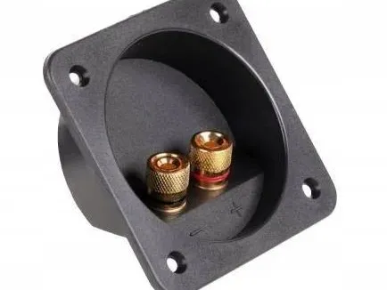wall socket speaker cable terminals