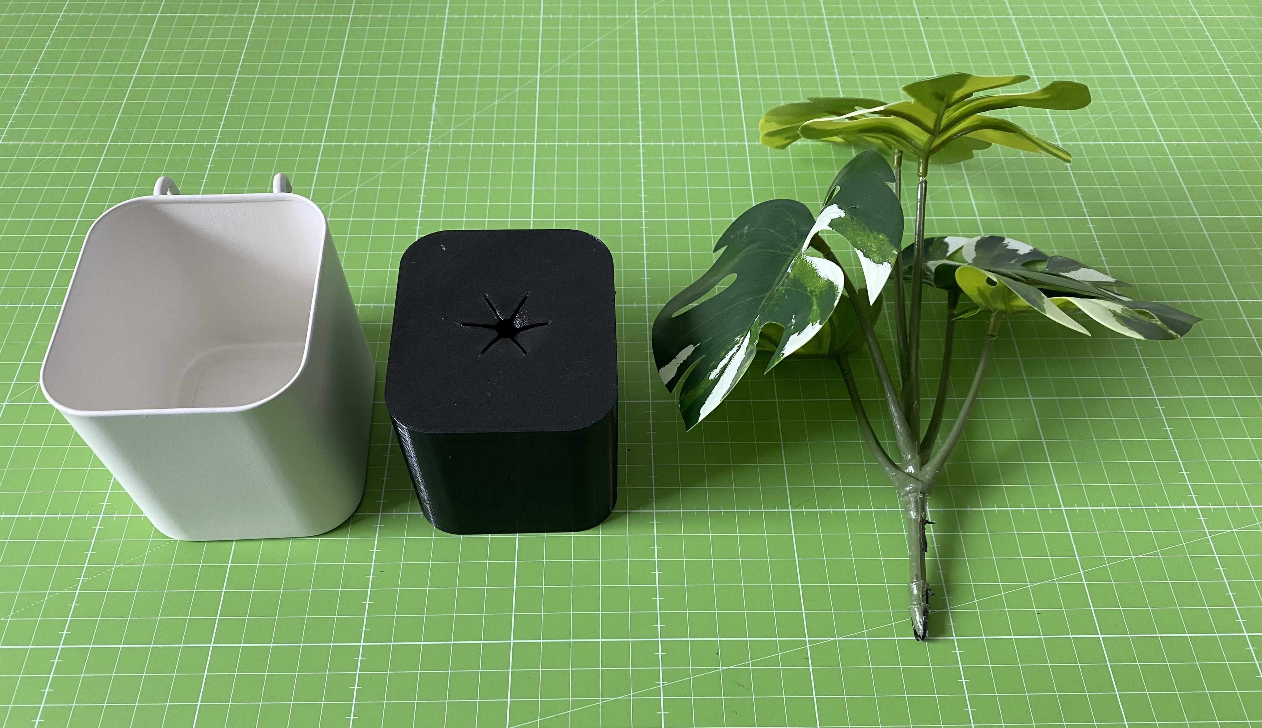 IKEA SKADIS container insert for synthetic plants (planter, pot) by maf