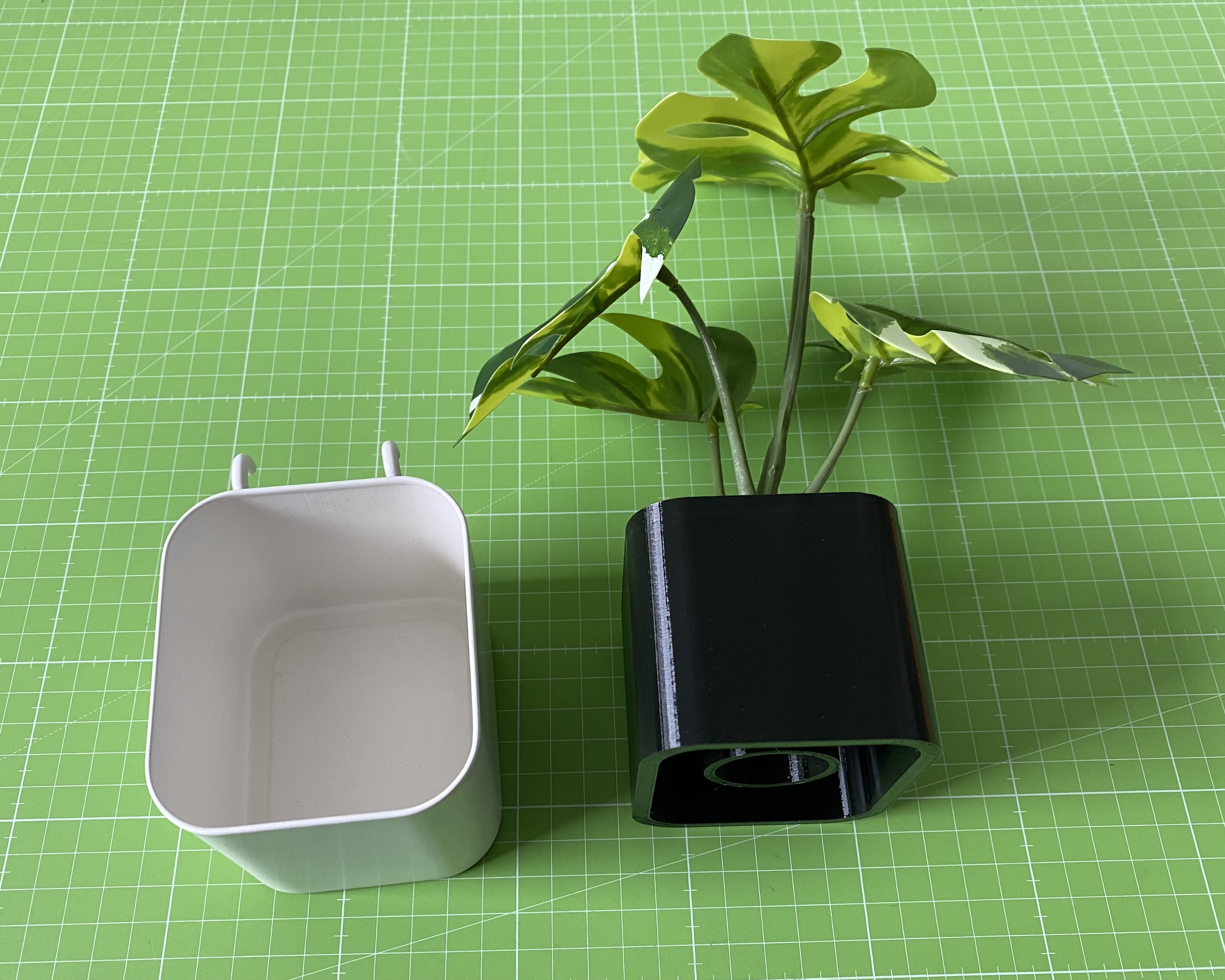 IKEA SKADIS container insert for synthetic plants (planter, pot) by maf
